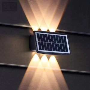 Straßenlaterne, LED-Solarleuchte, im Freien, wasserdichte Solarleuchten für Hof, Straßenlandschaft, Garten, Dekor, Lampe im Freien