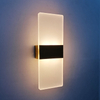6W Acryl-Wandleuchte, runde Acryl-Wandleuchte, rechteckige Acryl-Wandleuchte, LED-Wandleuchter, Lampe für Wohnzimmer, Schlafzimmer, Hotel, Restaurant, Beleuchtung