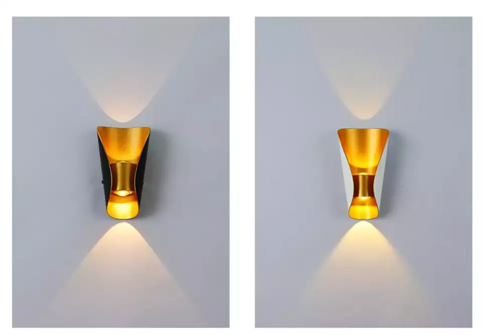 6W Hotelzimmer hochwertige wasserdichte Wandleuchte Dekorative LED-Lampe kleine Bootswandleuchte und moderne Innen-Außenwandleuchte