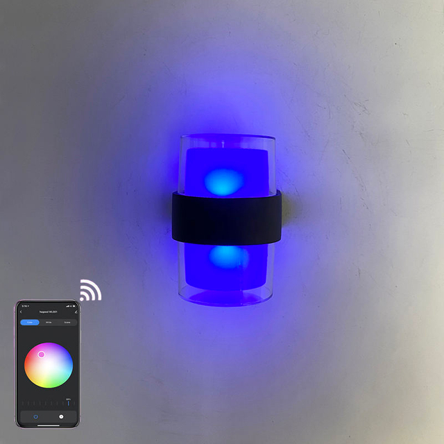 Tuya Smart Wand Lampe Nacht Licht Sunset Projektor Smart Licht APP Steuerung Led-leuchten Raum Dekoration Außen Wandlampen
