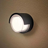 Wasserdichte Led-wandleuchte Garten Außendekoration Haustür Beleuchtung Wandleuchte AC85-260V Leuchte Schwarz Lampenschirm Leuchte