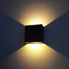 Led-Aluminium-Wandleuchte für den Innen- und Außenbereich, einfache lichtemittierende dekorative Nachttisch-Wandleuchte