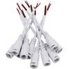 Gleichstrom-Stecker- und -Buchsenstecker. DC-Stromanschluss. Adapter-Schnalle. Anschlusskabel für die Stromversorgungsverkabelung