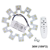 Smart 2.4G Deckenleuchter LED 5730 SMD Chip Ersatzlichtquelle Oberfläche mit Fernbedienung für Wohnzimmer Küche