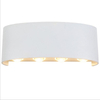 Moderne LED-Aluminium-Außen- und Innenleuchte, IP65, nach oben und unten, für Zuhause, Treppen, Zimmer, Nachttisch, Badezimmer, weiße oder schwarze LED-Wandleuchte