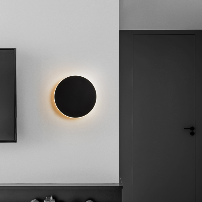 Moderne LED-Licht-runde Form-LED-Wandlampe und hochwertige Nachtlicht-Nachttischlampen für den Innenbereich