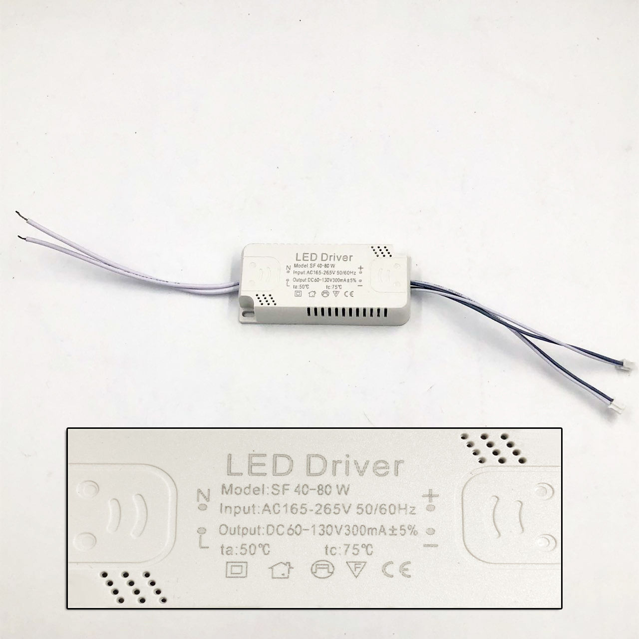 8–120 W LED-Treiber-Netzteil für AC220 V, nicht isolierende Transformator-Deckenleuchte, Ersatzlampe 