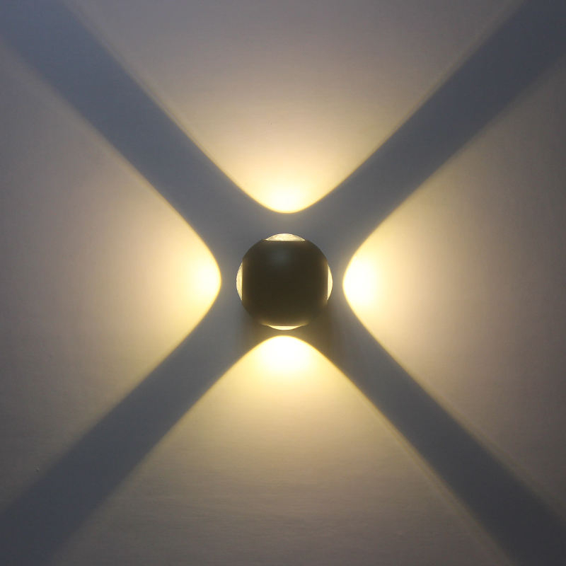Einfaches Design, wunderbare Wirkung, 6 W, 12 W, Wandleuchte, Tür- und Wanddekorationsleuchte, Villa-Dekoration, LED-Halterung, Wandleuchte