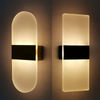 LED-Wandleuchten AC90-265V Aluminiumleuchten Wandleuchte für Wohnzimmer Schlafzimmer Hotelrestaurantbeleuchtung