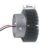 RGB-Wandleuchte, rund, Sonnenblume, 3 W, Aluminium, 85–265 V, für den Innenbereich, Zuhause, Bar, Wohnzimmer, Korridor, Hotel, Wandleuchte, bunt