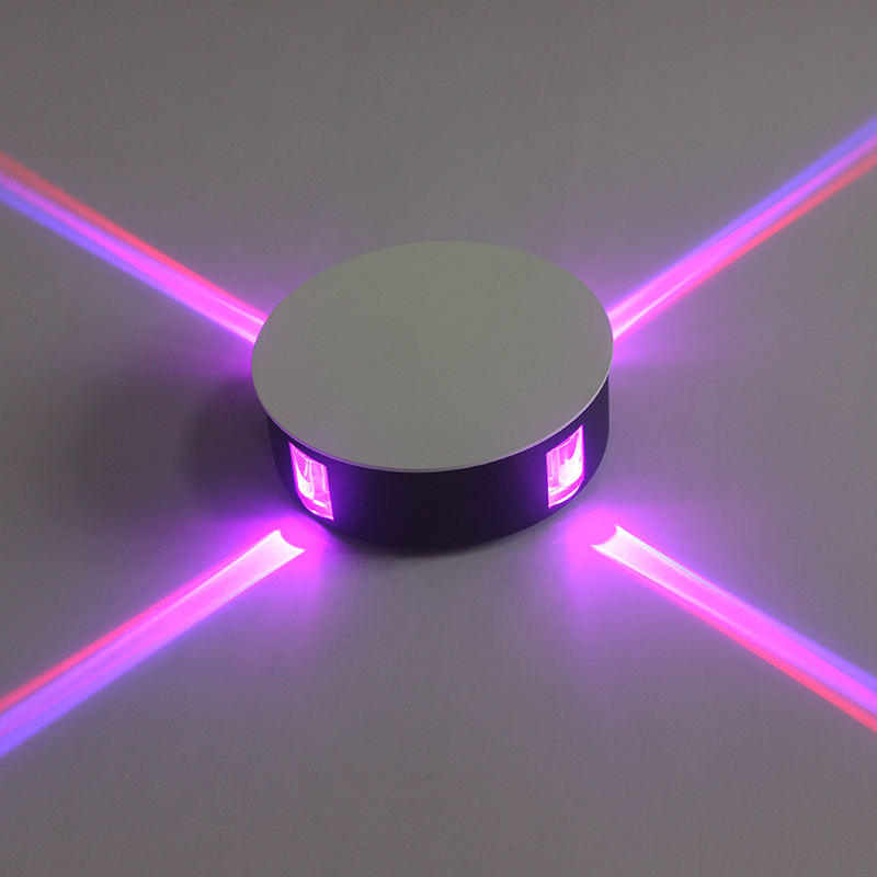 LED Wandleuchte für Hotel 12W RGB mit Controller Cross Star Bester Preis Neue dekorative Wandlampe Innenleuchte