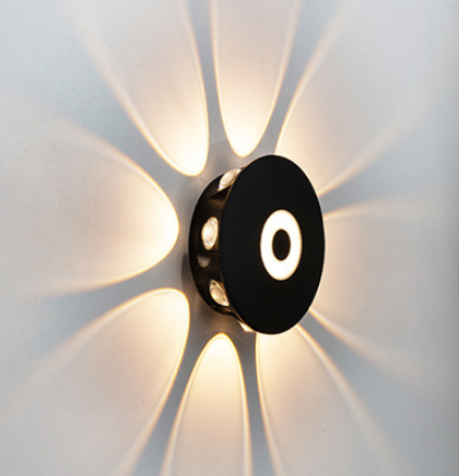 Pilz wasserdichte Wandleuchte feuchtigkeitsbeständige Wandleuchte neue LED-Wandleuchte modern minimalistisch im Freien