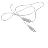 0,75 mm 2-Leiter-Kabel 1,8 m Ein-Aus-Netzkabel für LED-Lampe mit Knopfschalter EU/US-Stecker Lichtschaltende transparente Drahtverlängerung