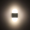 Hotelzimmer hochwertige Wandleuchte für den Innenbereich am Nachttisch, rechtwinklige schwarze Acryl-Wandleuchte, 6 W LED-Wandleuchte zum Neupreis