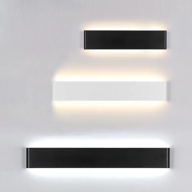 Rechteckige LED-Wandleuchte, Nachttischlampen, 110 V, 220 V, Wohnzimmer, Badezimmer, Spiegelleuchte, Innengang