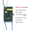 LED-Treiber Bare-Board-Treiber Beleuchtungstransformatoren LED-Downlight-Deckenlampenteile nicht isoliert Eingang 220-V-Antrieb Lampenindustrie elektronischer Transformator 220-mA-Innenstromversorgung