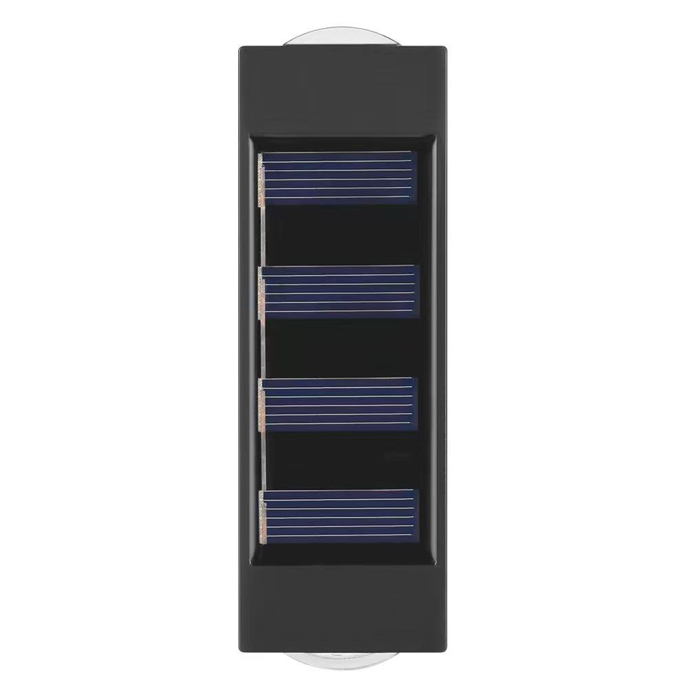 Solar-Wandleuchte, Außenhof, im Freien, wasserdichte Atmosphäre, Wanddekoration, unendliche Nähte nach oben und unten
