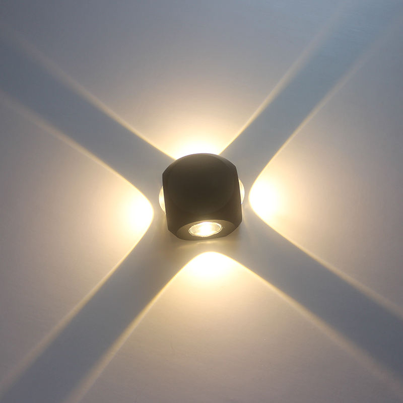 Hot Black White Shell 4W Indoor LED Wandleuchte für Hotelzimmer Büro Heißer Verkauf Hochwertige Aluminium Wandleuchte