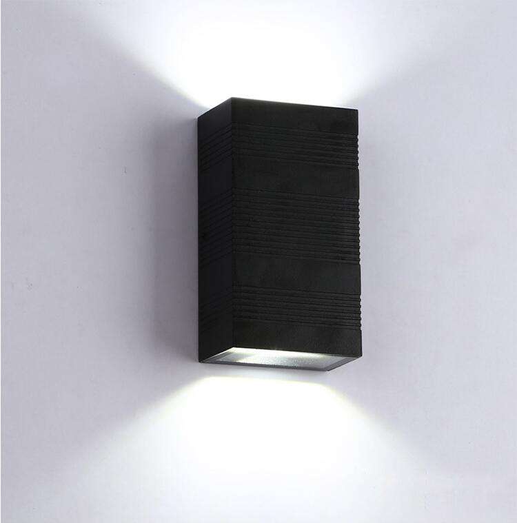 Up And Down COB Moderne LED-Wandlampen 10W Innen-Außenbeleuchtung Wandmontierte wasserdichte Wandleuchte
