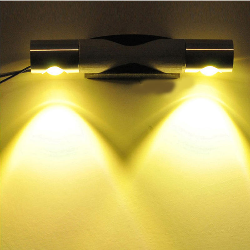 Moderne Wandleuchte, 360 Grad drehbar, LED-Wandleuchten, Lesewandleuchte/Spiegelbeleuchtung/Treppenlicht, hohe Helligkeit
