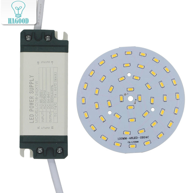 SMD5730 Leuchtdiodenchip + Kunststoffgehäuse, LED-Treiber-Stromversorgung für LED-Deckenleuchte