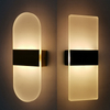 Direkt ab Werk minimalistische LED-Acryl-Wandleuchte für Hotelschlafzimmerzimmer, Beleuchtung mit Preisen, ästhetische LED-Leuchten