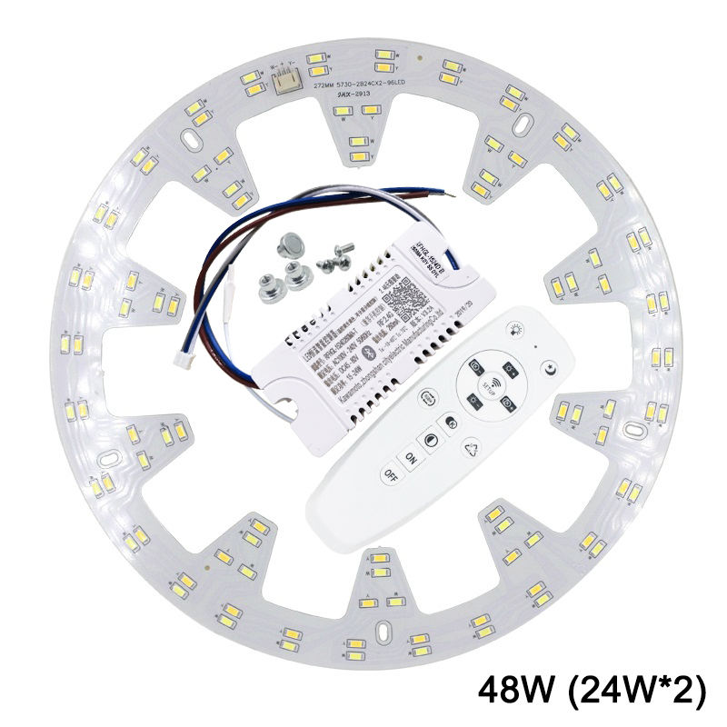 Intelligente 2,4-G-Ersatzlichtquellenoberfläche für Fernbedienung, Kronleuchter, Deckenleuchte, LED-Downlight, Deckenleuchte-Controller