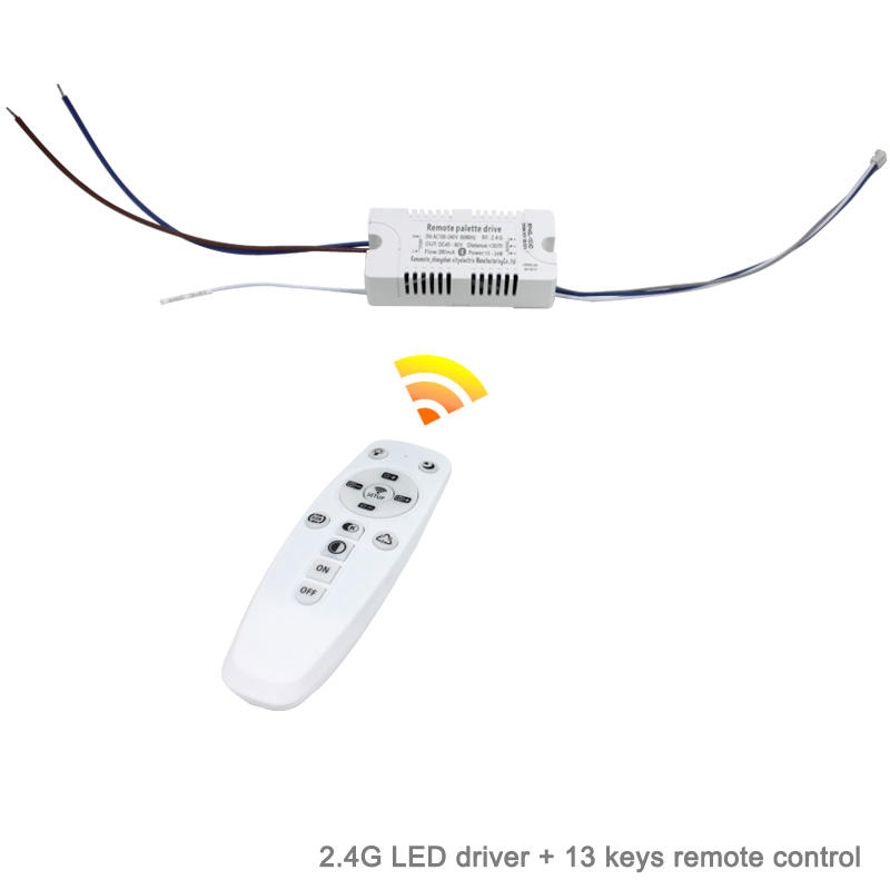 Intelligente 2,4-G-Ersatzlichtquellenoberfläche für Fernbedienung, Kronleuchter, Deckenleuchte, LED-Downlight, Deckenleuchte-Controller