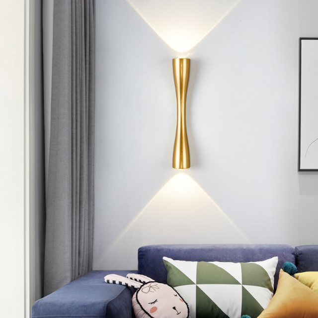 Nordic Persönlichkeit Wand Lampe Einfache Led Wohnzimmer Hintergrund Wand Lampe Hotel Halle Korridor Beleuchtung Up Down